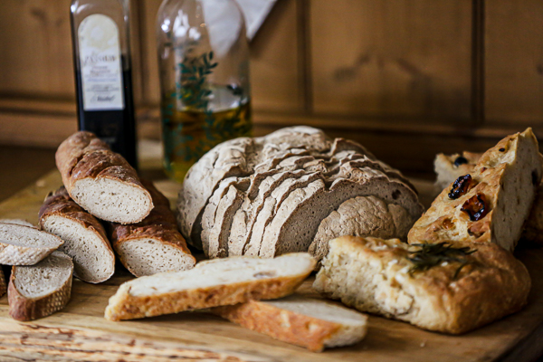 Selection of Fresh bread
